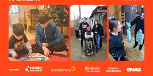 ARCMEDIA aduce bucuria Crăciunului mai aproape de copiii care au cea mai mare nevoie
