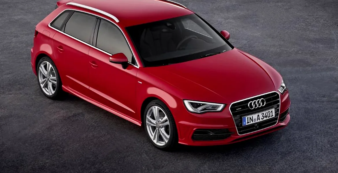 Preţurile noului Audi A3 Sportback în România: de la 25.280 euro cu TVA