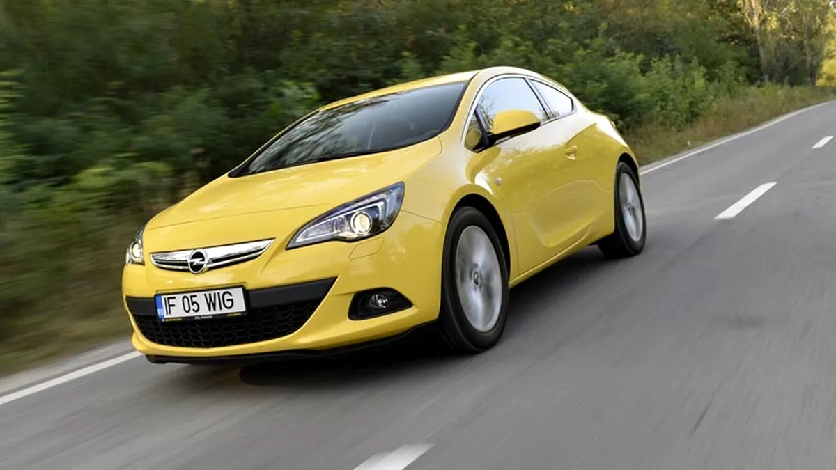Cel mai sexy hot hatch compact: Opel GTC Astra 1.6 Turbo (180 CP)