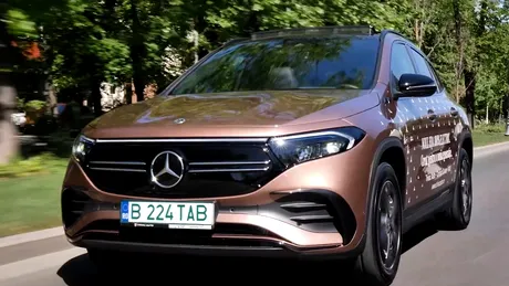 Mercedes-Benz EQA - Cel mai mic model electric din gamă are multe de oferit - VIDEO