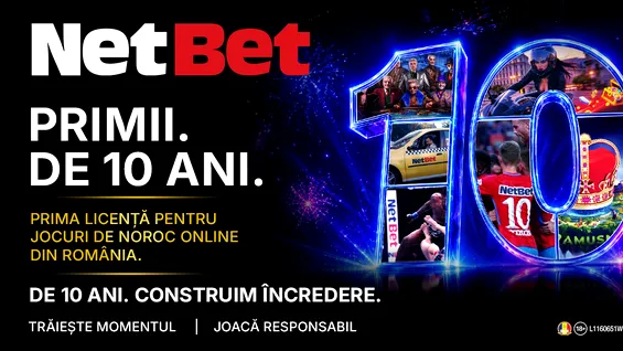 NetBet: o prezență licențiată neîntreruptă pe piața de iGaming din România (P)
