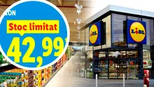 Produsul de lux la mare reducere în LIDL, începând de azi. Costă doar 42.99 lei