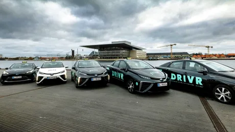 Toyota aduce pe străzile din Copenhaga 100 de taxiuri cu hidrogen
