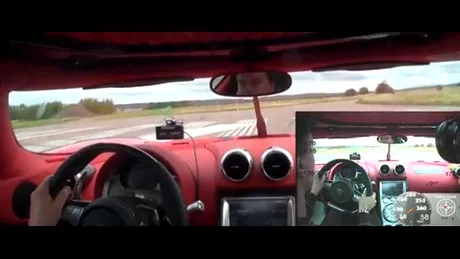 6 noi recorduri pentru Koenigsegg Agera R: 0-320 km/h în doar 17,68 s!