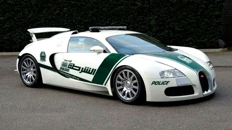 Bugatti Veyron de Poliţie? Desigur. În Dubai...