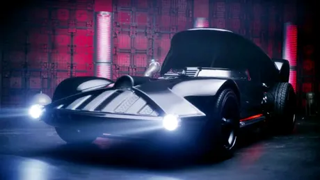 Maşina lui Darth Vader ne face să ne dorim mai multe Hot Wheels la scară 1:1