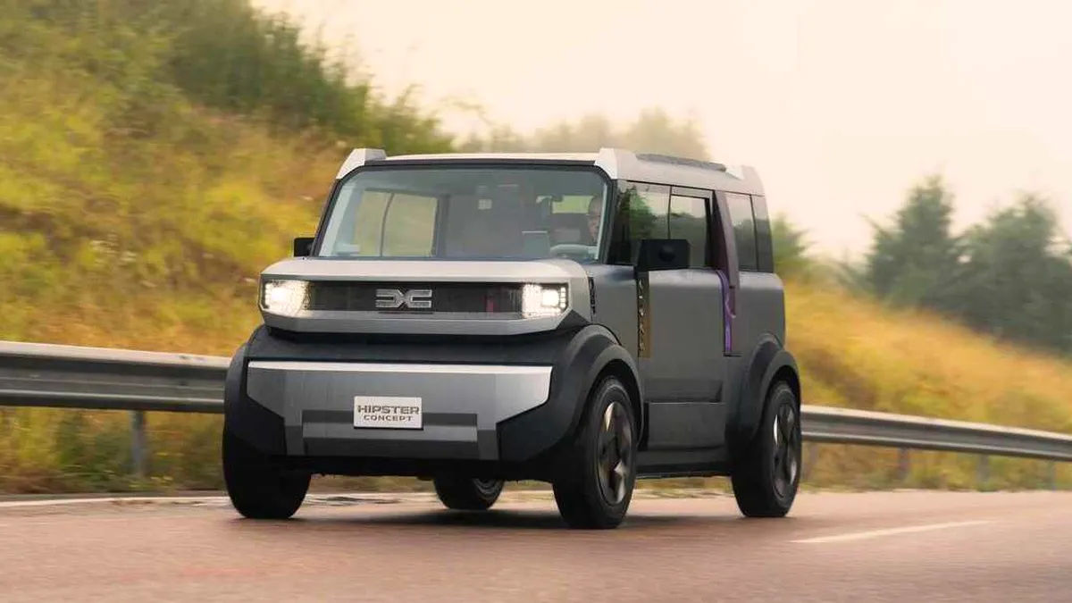 Dacia Hipster Concept: când mai puțin înseamnă, de fapt, exact cât trebuie