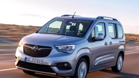 Preţuri în România pentru noul Opel Combo. În varianta utilitară poate transporta doi europaleţi 