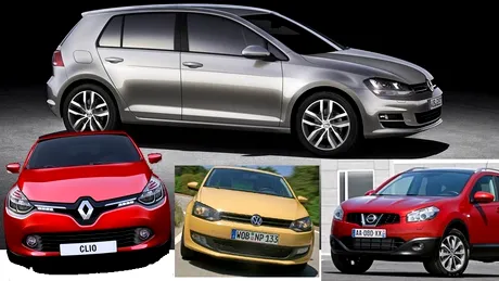 Vânzările de maşini noi şi modele din Europa - februarie 2013