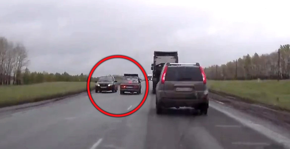 VIDEO: Inconştienţa la volan, nivelul 9.000