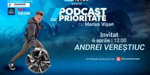Andrei Vereștiuc este invitatul episodului 96 din „Podcast cu Prioritate” by ProMotor. Ce mașini are în garaj și cum vede evoluția conținutului auto