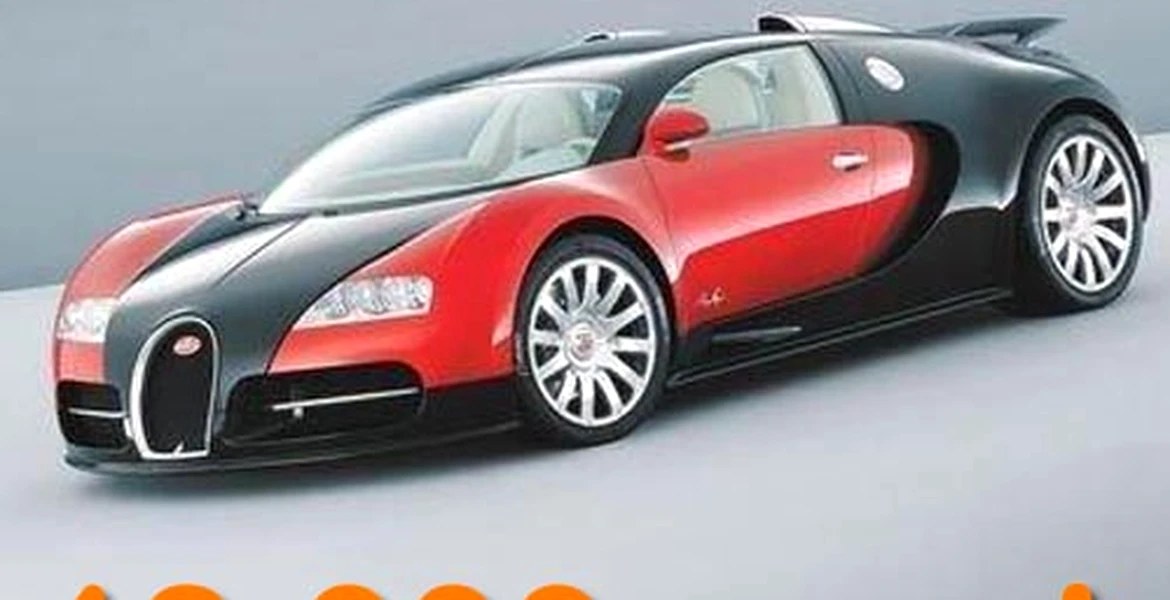 Bugatti Veyron de închiriat în Marea Britanie
