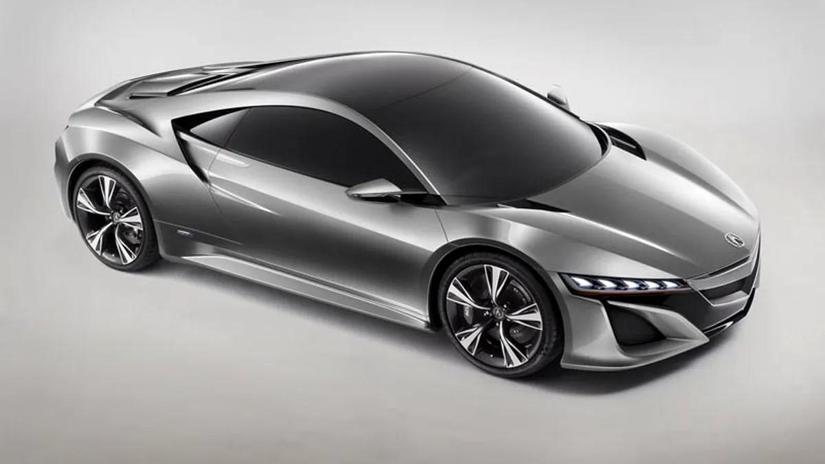 Acura NSX Concept prefigurează noua sportivă Honda NSX din 2015