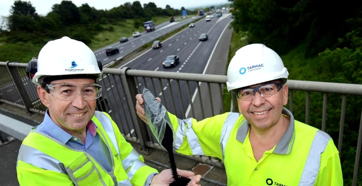 Englezii testează autostrada din cauciuc. Care sunt avantajele?