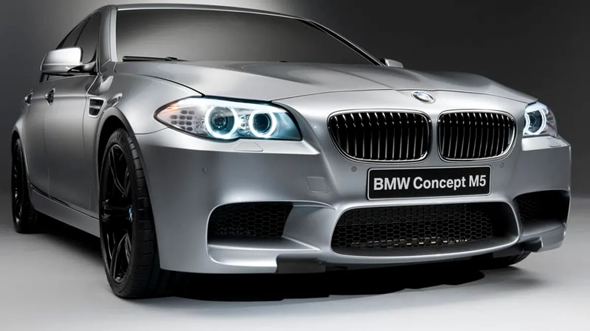 BMW M5 Concept - premiera mondială