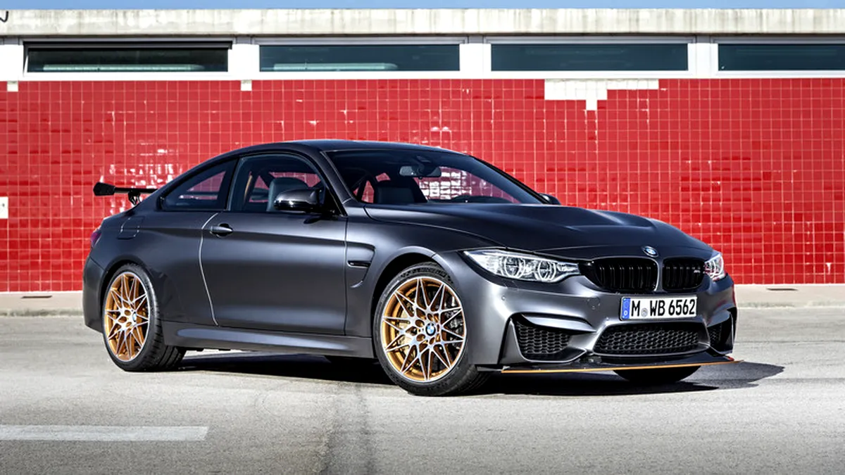 BMW M4 GTS, prezentat oficial ca maşină de serie. Cu tot cu cei 500 CP ai săi