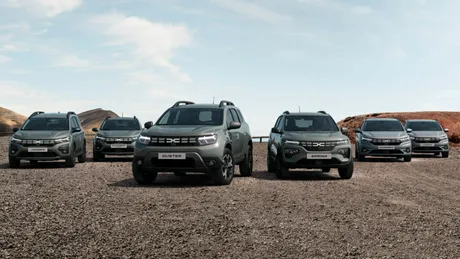 Nou look pentru Dacia. Din 16 iunie, toate modelele Dacia vor putea fi comandate cu noul logo al mărcii