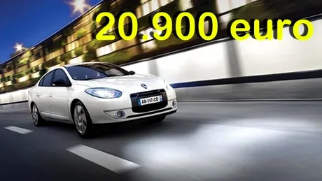 În Franţa, Renault Fluence Z.E. se comercializează oficial - iată preţurile