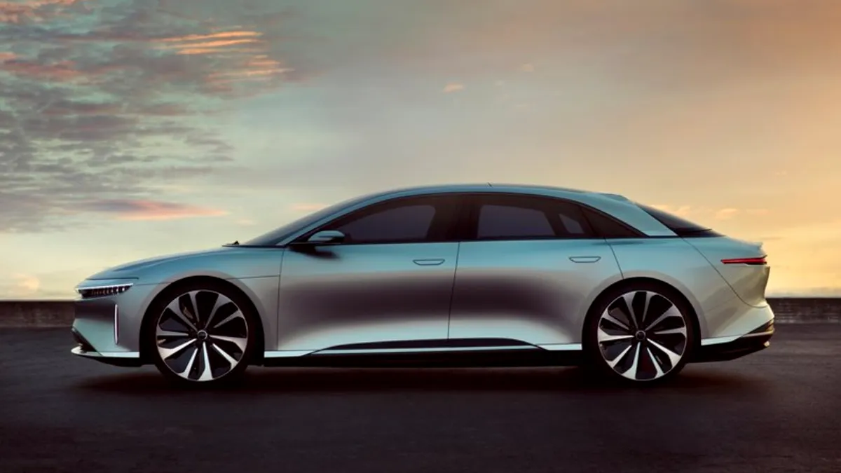 Lucid Air, o mașină electrică mai frumoasă ca Tesla, va fi lansată anul acesta