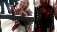 Incident viral pe aeroportul din Sofia. Femeie, filmată în genunchi în fața porții de îmbarcare, după ce a fost refuzată de RyanAir