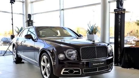 Bentley inaugurează noul său concept de showroom de lux la Bucureşti - FOTO