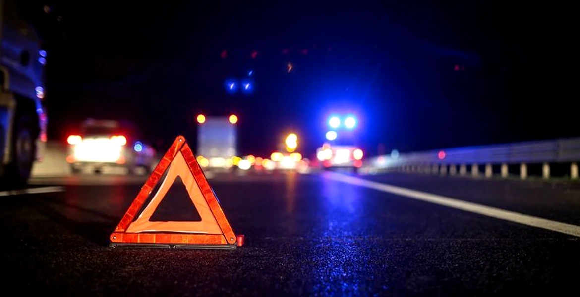 Un român a provocat un accident grav în Austria. Conducea cu 28 km/h pe autostradă