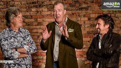 E oficial: Clarkson, Hammond şi May vor avea un show auto pe Amazon Prime