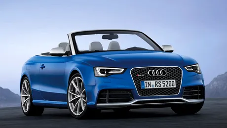 Audi vine cu RS5 Cabriolet la Salonul Auto de la Paris