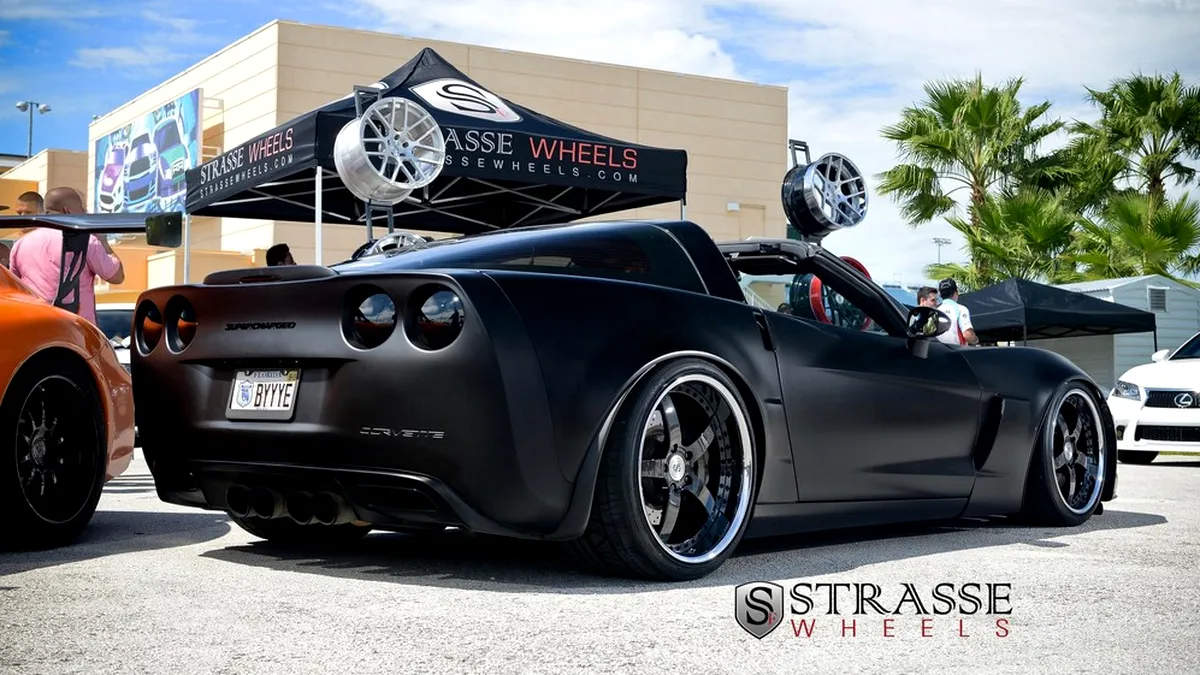 Chevrolet Corvette C6, victima unui tuning-monstru