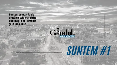 OFICIAL. Grupul Gândul, compania de presă cu cele mai citite publicații din România și în luna iulie