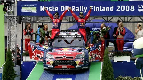 Loeb câştigă Raliul Finlandei