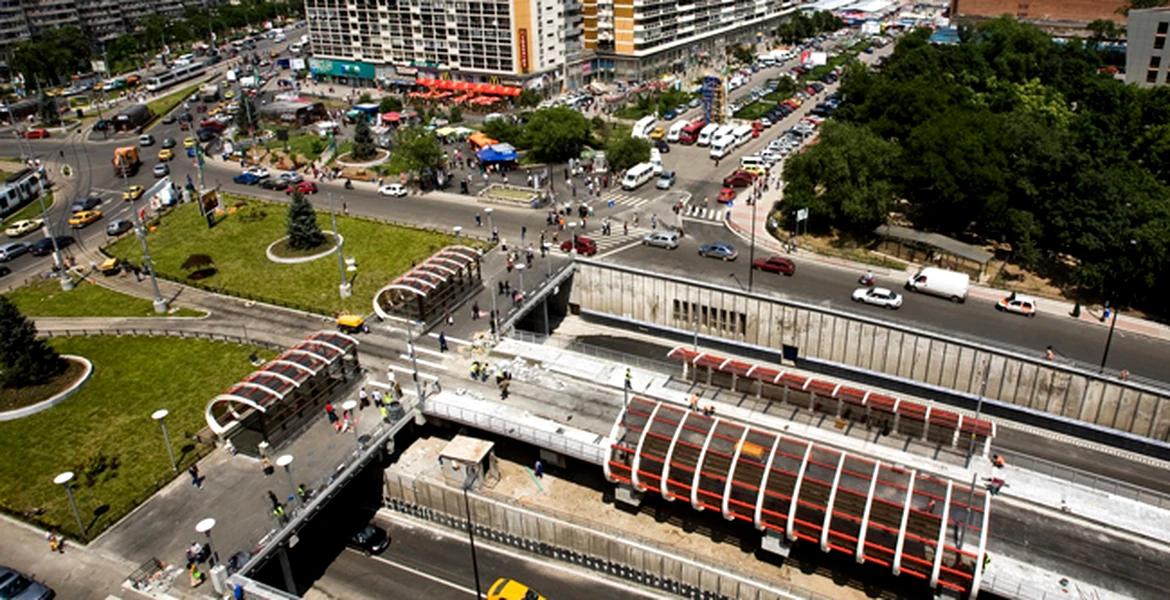 Primăria Capitalei începe lucrările la benzile unice pentru tramvai