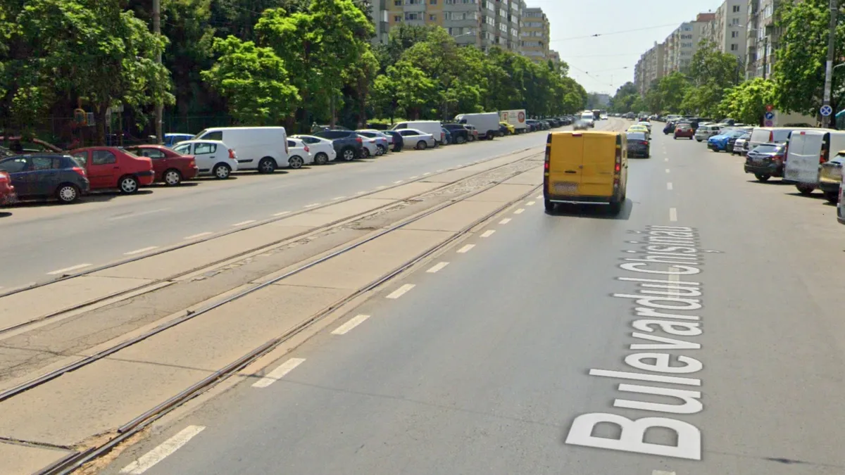 Șinele de tramvai din estul Bucureștiului, recent modernizate, vor servi pe post de bandă de autobuz