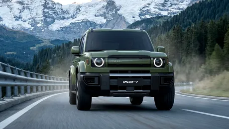 iCAUR V27 ajunge în România toamna asta. SUV-ul electrificat de circa 5 metri vizează Land Cruiser și Defender