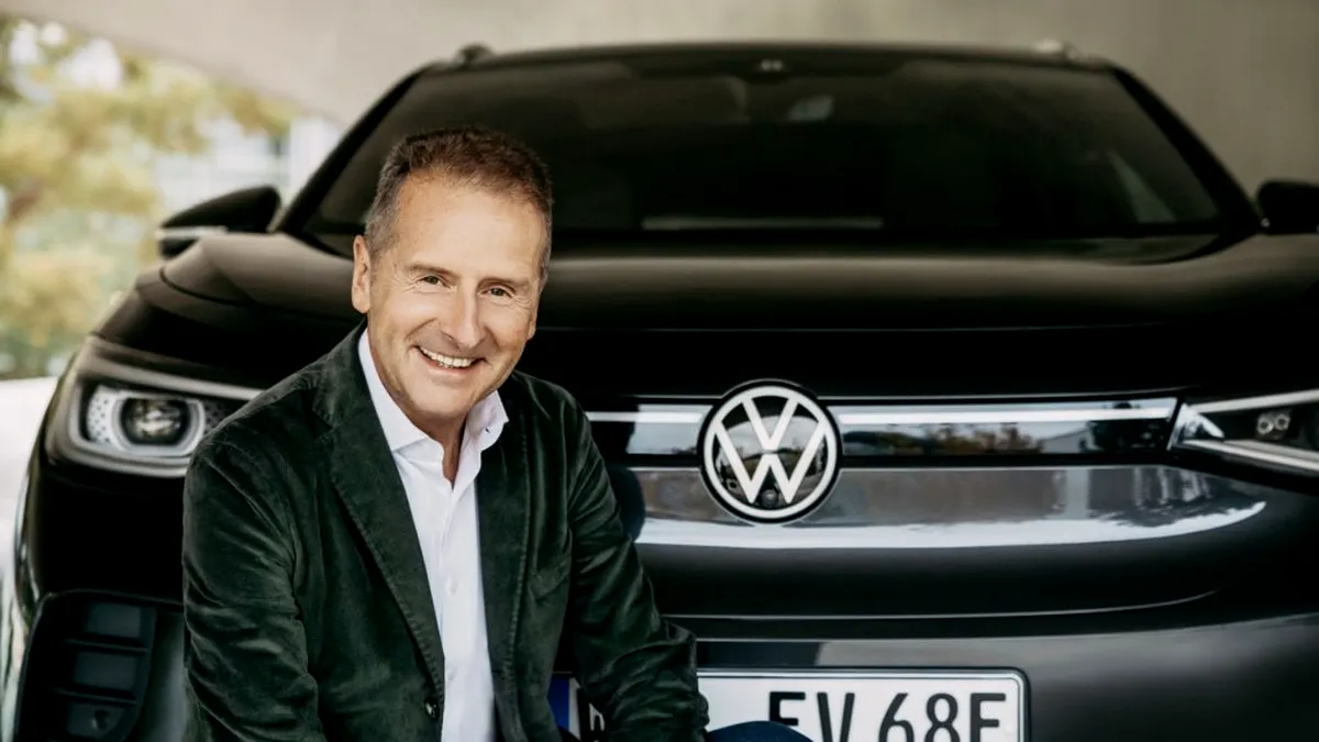Volkswagen a luat decizia. Ce se întâmplă cu șeful companiei, Herbert Diess?