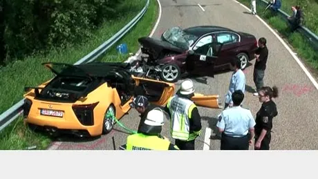Accident mortal cu Lexus LF-A lângă Nurburgring
