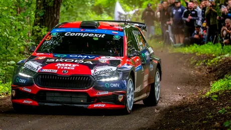 Simone Tempestini termină a patra etapă a Campionatului European de Raliuri pe locul 15. Incidentul care i-a cauzat o penalizare de două minute