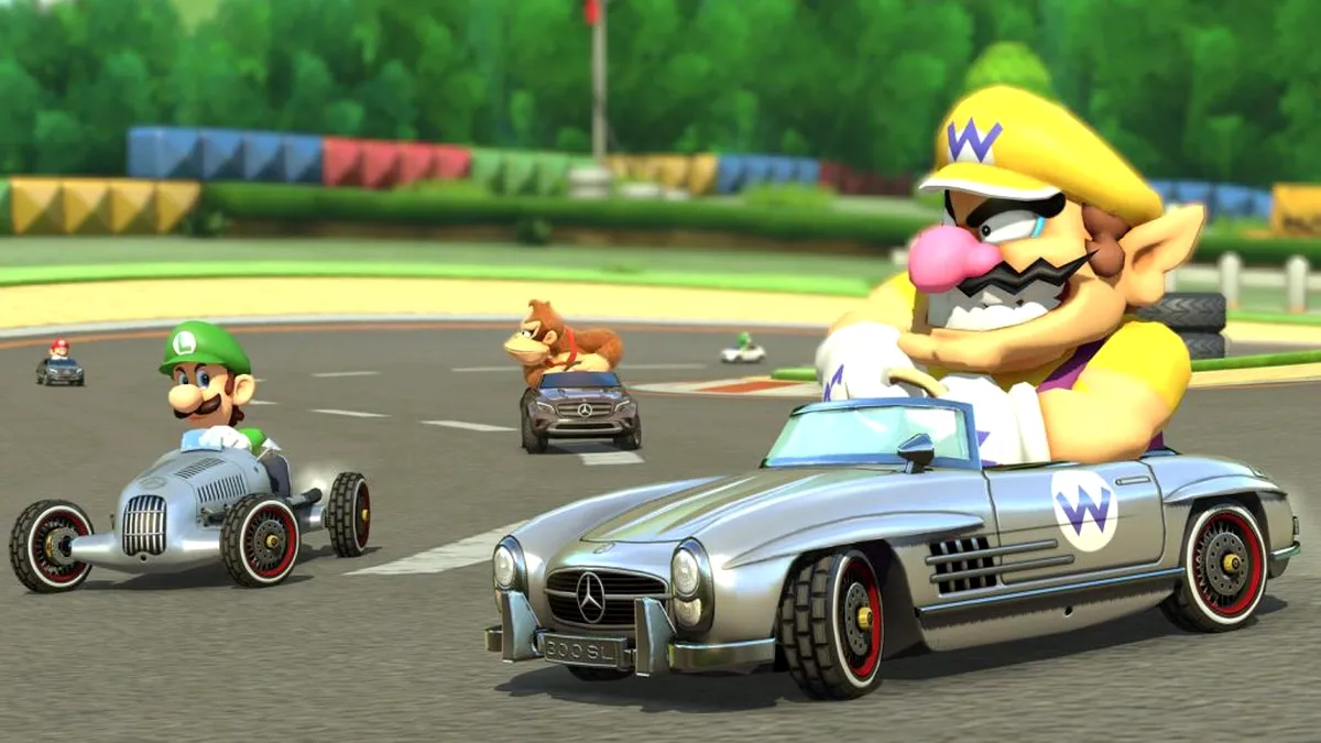 Trei modele Mercedes-Benz sunt gata de acţiune în Mario Kart 8. VIDEO