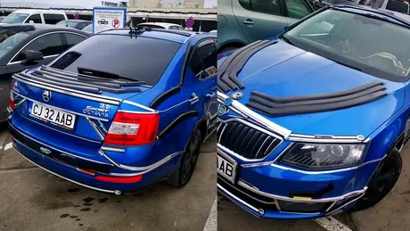 Este aceasta cea mai urâtă Skoda Octavia din univers?