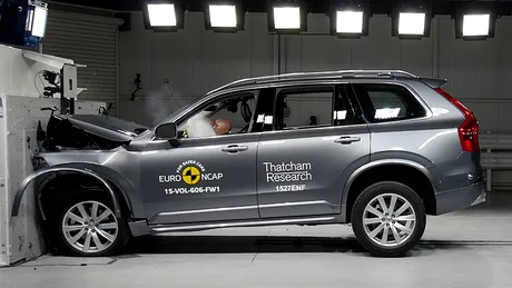 Volvo XC90 stabileşte un nou record la testele Euro NCAP (VIDEO)