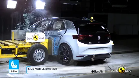 Cât de sigur este Volkswagen ID.3 într-un impact? Ce arată testele Euro NCAP - VIDEO