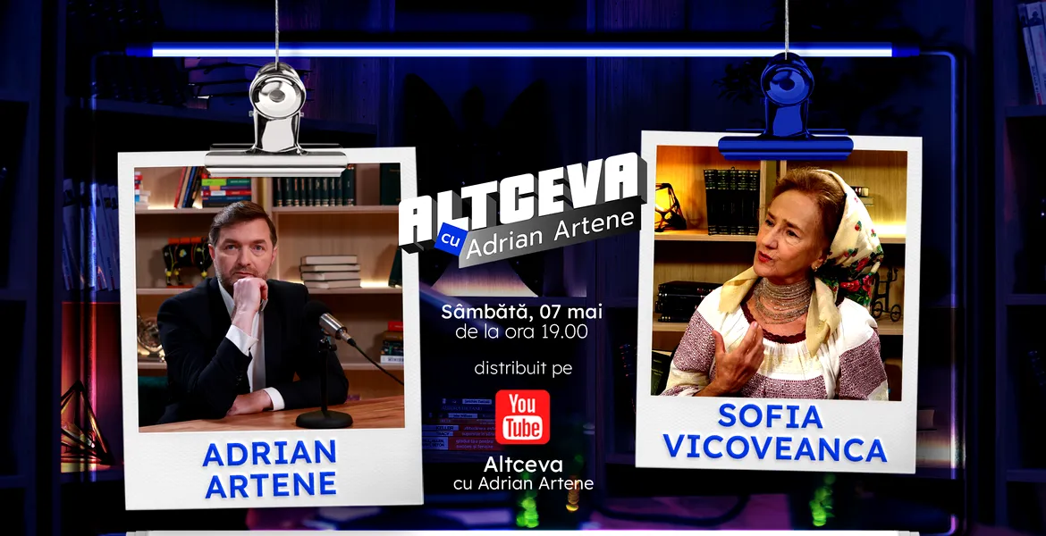 Sofia Vicoveanca invitată la podcastul ALTCEVA cu Adrian Artene