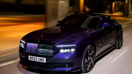 Rolls-Royce anunță debutul Black Badge Spectre pe piață din România – FOTO