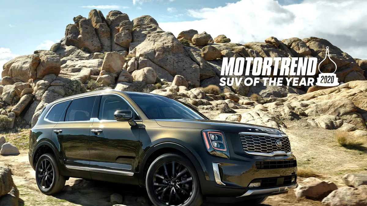 Telluride, cel mai mare model produs de Kia a primit premiul „SUV-ul anului” în SUA