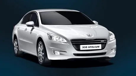 O nouă versiune Peugeot 508: Hybrid4, diesel-electric