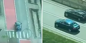 Video – Șoferi filmați din elicopter, după depășiri periculoase. Amenzi de mii de lei și permise suspendate până la 240 de zile
