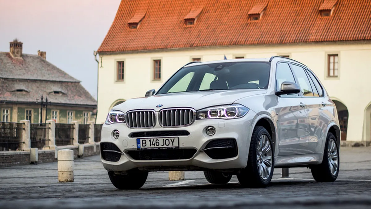 Test în România cu noul BMW X5 M50d. Uriaşul (semi)prietenos