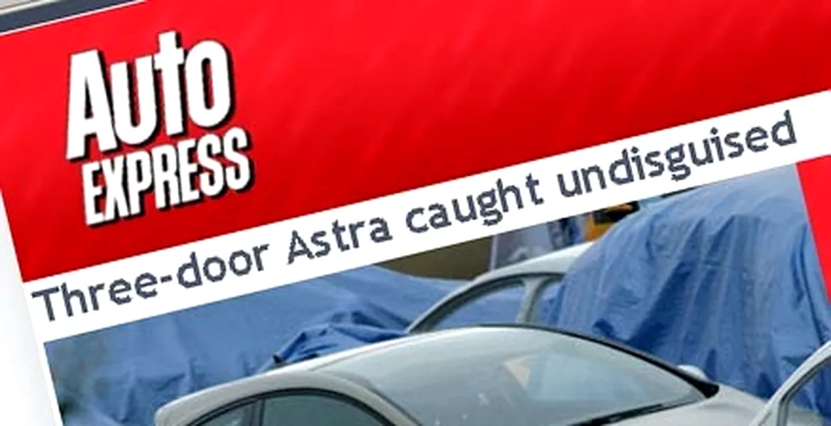 Poze spion cu noul Opel Astra GTC