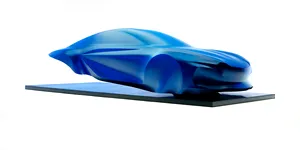 <span class='prepend'>Foto |</span> Alpine va prezenta noua generație de A110 la Salonul Auto de la Paris, dar într-un mod inedit. Noul model sport va fi prezentat sub formă de sculptură