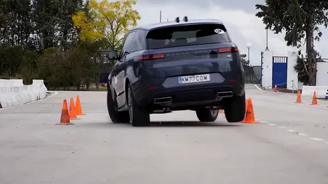 Range Rover Sport a fost supus testului elanului. Cum s-a descurcat SUV-ul de lux - VIDEO